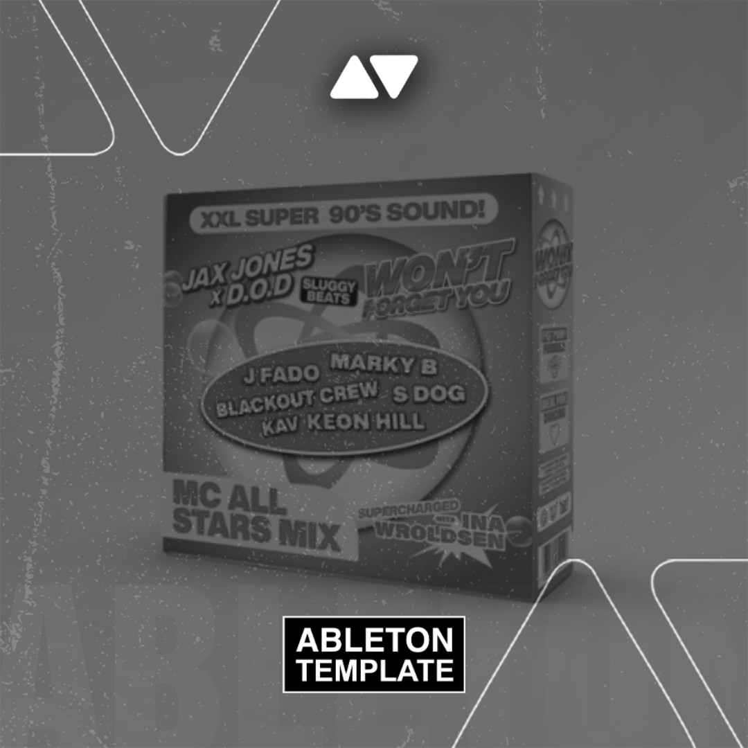 Jax Jones, D.O.D, Ina Wroldsen - Won't Forget You Ableton Template (Eurodance / Dance Pop)