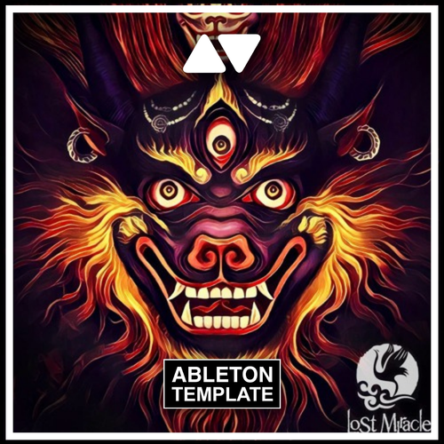 Ableton Live template for Alchemist by Volen Sentir and Makebo, Afro House style with arranged instruments, effects, and MIDI patterns for music production.