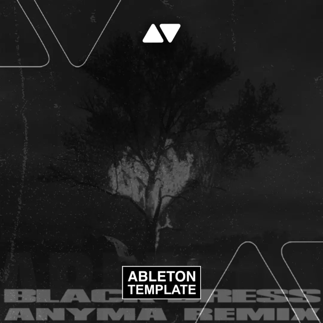070 Shake Black Dress Anyma Remix – Ableton melodic techno template project file cover artwork