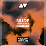 Ableton Live template for Mystery by Adriatique, remixed by Tale of Us and Mathame, Techno style with arranged instruments, MIDI patterns, effects, and Serum presets for music production.