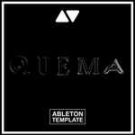 Ableton Live template for Quema by Favo, Afro House style with arranged instruments, effects, and MIDI patterns for music production.