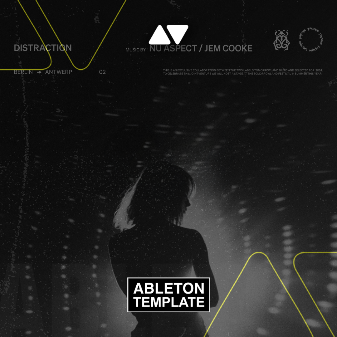 Nu Aspect, Jem Cooke - Distraction Ableton Template (Deep House)